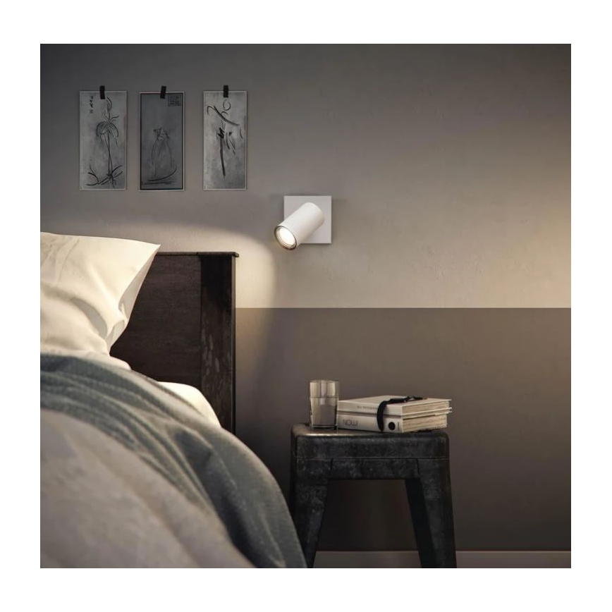 Philips - Точечный светильник KOSIPO 1xGU10/5,5W/230V белый