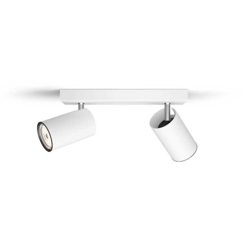 Philips - Точечный светильник KOSIPO 2xGU10/5,5W/230V белый