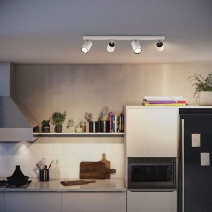 Philips - Точечный светильник 4xGU10/5,5W/230V