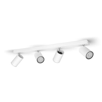 Philips - Точечный светильник 4xGU10/5,5W/230V