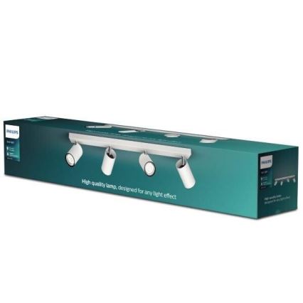 Philips - Точечный светильник 4xGU10/5,5W/230V