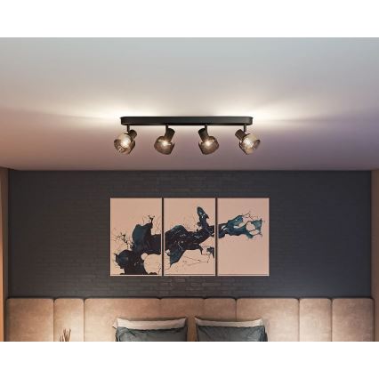 Philips - Точечный светильник SLEET 4xE14/25W/230V