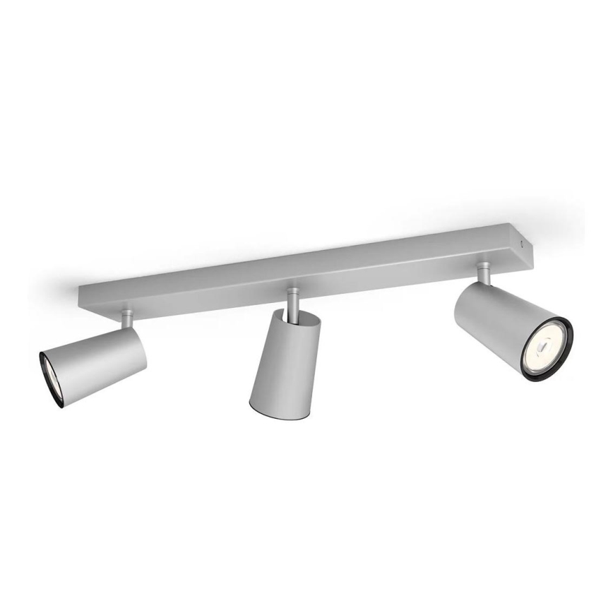 Philips - Точечный светодиодный светильник 3xGU10/5,5W/230V