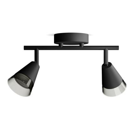 Philips - Точечный светильник CLEFT 2xGU10/5W/230V