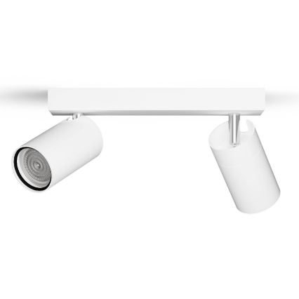 Philips - Точечный светильник для ванной комнаты IDRIS 2xGU10/5W/230V IP44 белый