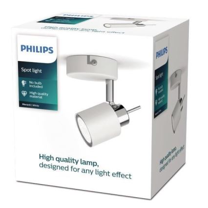 Philips - Точечный светильник 1xGU10/35W/230V белый