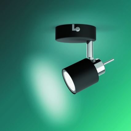 Philips - Точечный светильник 1xGU10/35W/230V черный