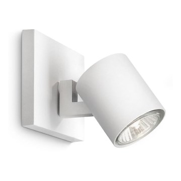 Philips - Точечный светильник RUNNER 1xGU10/20W/230V белый