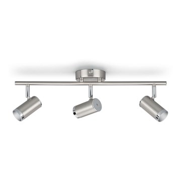 Philips - Точковий LED світильник 3xLED/4,3W/230V