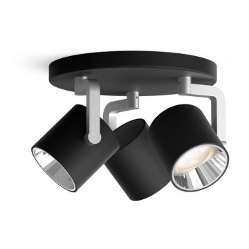 Philips - Точковий LED світильник з регулюванням яскравості 3xLED/4.5W/230V