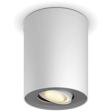 Philips - Точковий LED світильник з регулюванням яскравості Hue PILLAR 1xGU10/4,2W/230V 2200-6500K білий