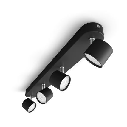 Philips - Точковий LED світильник з регулюванням яскравості 4xLED/4,5W/230V