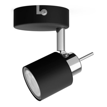 Philips - Точковий світильник 1xGU10/35W/230V чорний