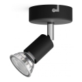 Philips - Точковий світильник 1xGU10/50W/230V чорний
