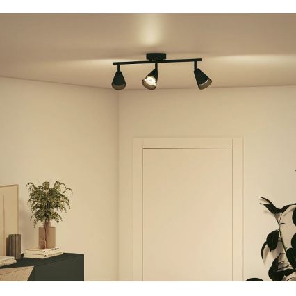 Philips - Точковий світильник CLEFT 3xGU10/5W/230V