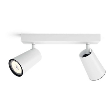 Philips - Точковий LED світильник 2xGU10/5,5W/230V