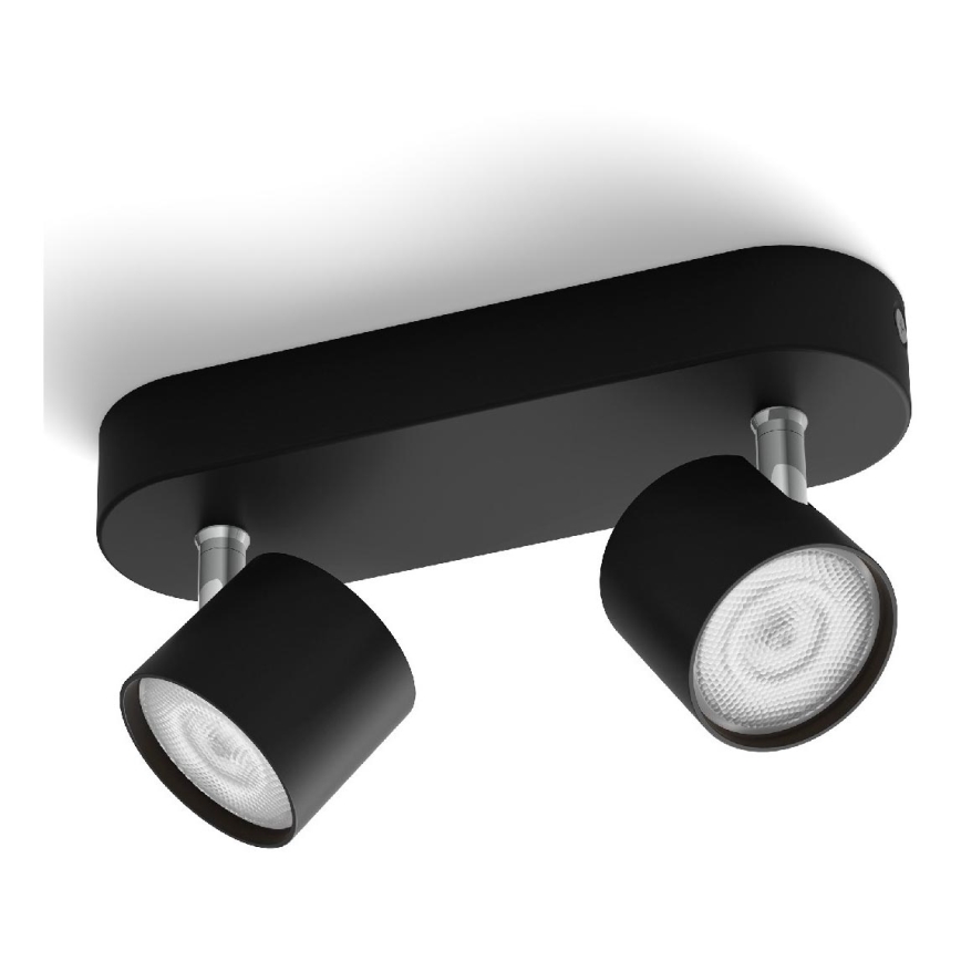 Philips - Точковий LED світильник з регулюванням яскравості 2xLED/4,5W/230V