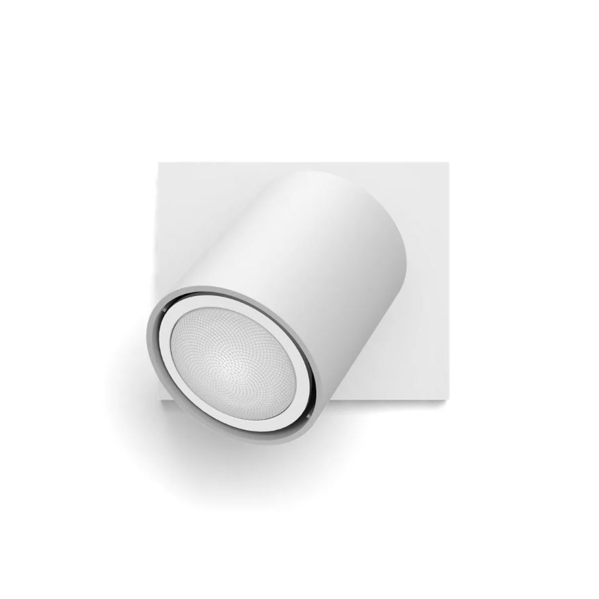 Philips - Точковий LED світильник з регулюванням яскравості Hue RUNNER 1xGU10/4,2W/230V 2200-6500K + пульт дистанційного керування білий