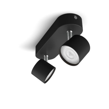 Philips - Точковий LED світильник з регулюванням яскравості 2xLED/4,5W/230V