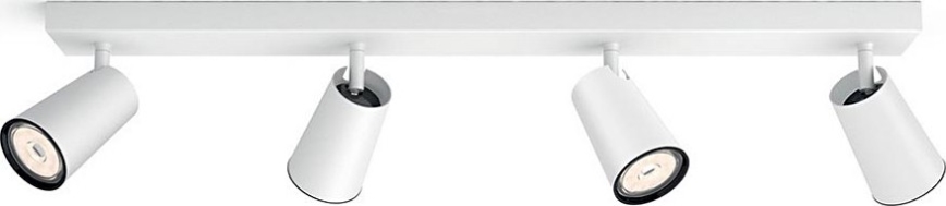 Philips - Точковий світильник 4xGU10/5,5W/230V