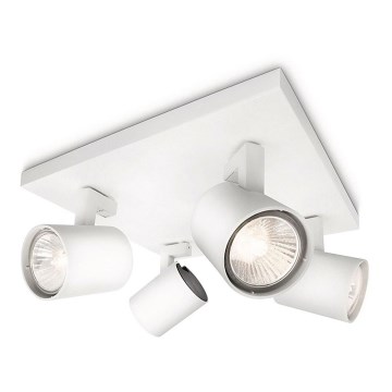 Philips - Точковий світильник 4xGU10/50W/230V