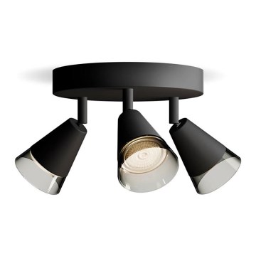 Philips - Точковий світильник CLEFT 3xGU10/5W/230V