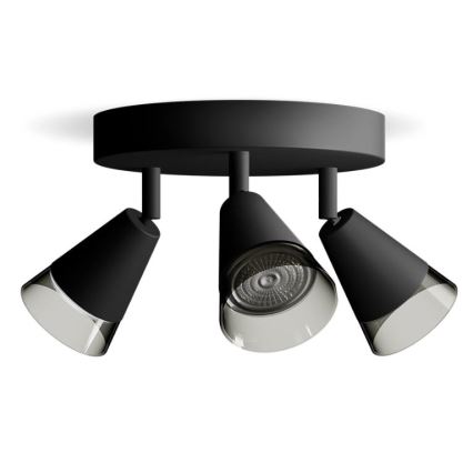 Philips - Точковий світильник CLEFT 3xGU10/5W/230V
