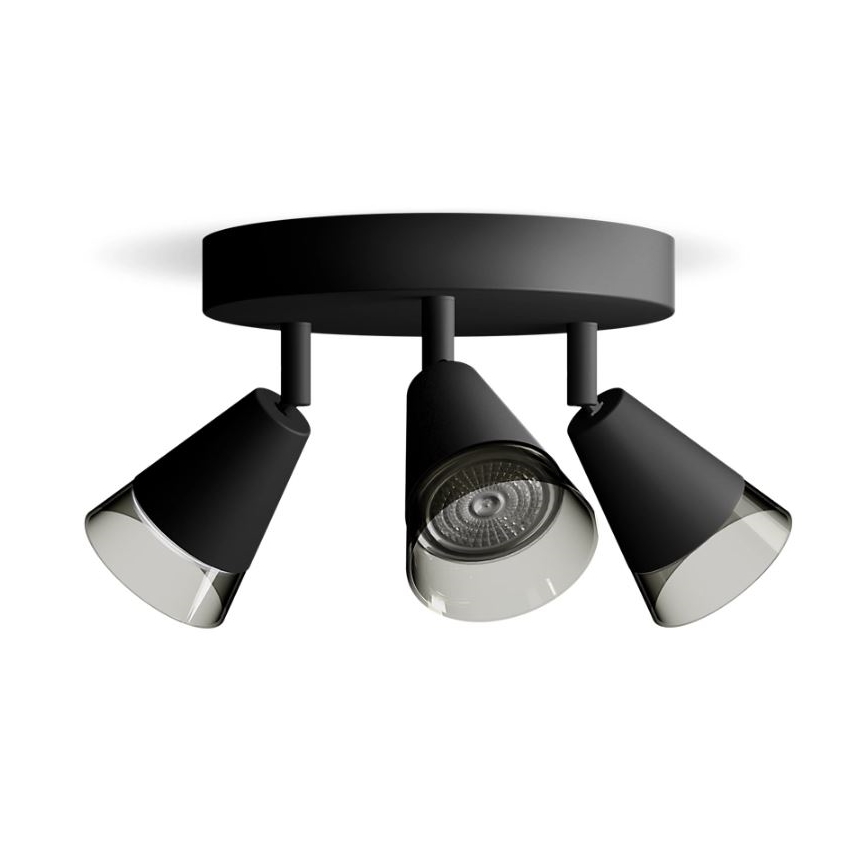 Philips - Точковий світильник CLEFT 3xGU10/5W/230V