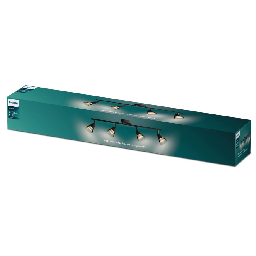 Philips - Точковий світильник CLEFT 4xGU10/5W/230V