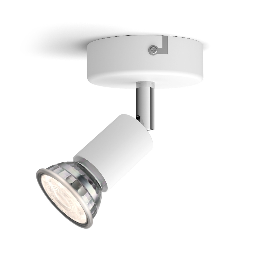 Philips - Точковий світильник 1xGU10/50W/230V білий