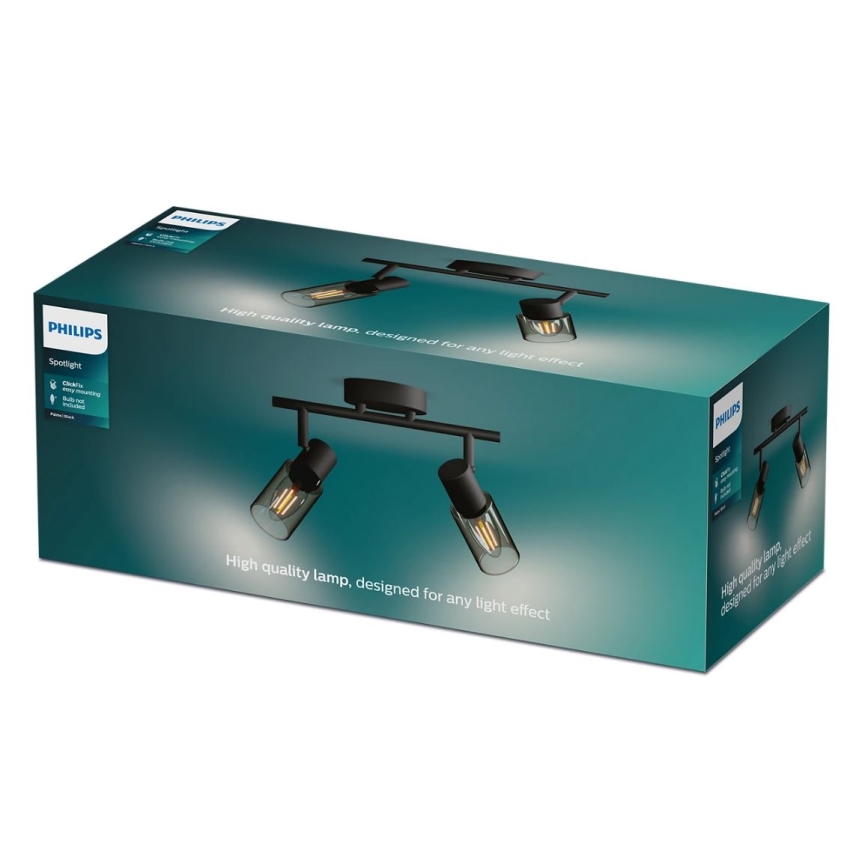 Philips - Точковий світильник PALMS 2xE14/25W/230V