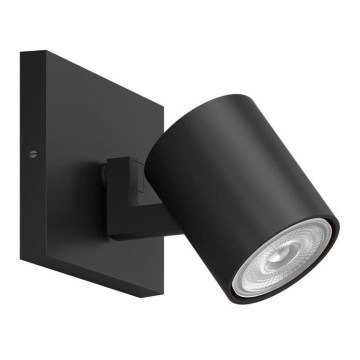 Philips - Точковий світильник RUNNER 1xGU10/20W/230V чорний