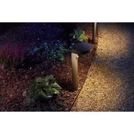 Philips - Светодиодный уличный светильник с датчиком LED/9Вт/230В 2700К IP44