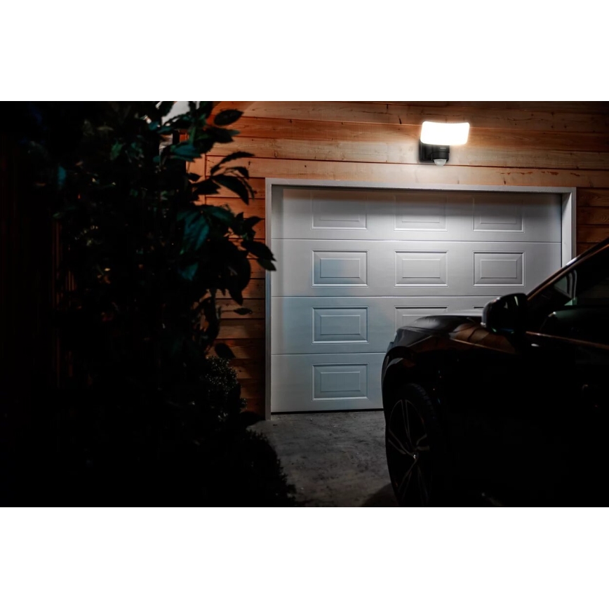 Philips - Світильник на сонячних батареях для стіни з LED, датчиком руху та сутінковим сенсором TYLUS LED/6W/3,7V 2600 mAh 5000K IP44