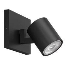 Philips - Точечный светильник RUNNER 1xGU10/20W/230V черный