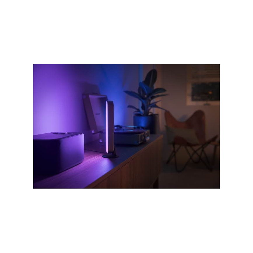 Philips - Удлинительный набор Светодиодная настольная RGB-лампа с регулированием яркости Hue PLAY LED/6W/230V черный