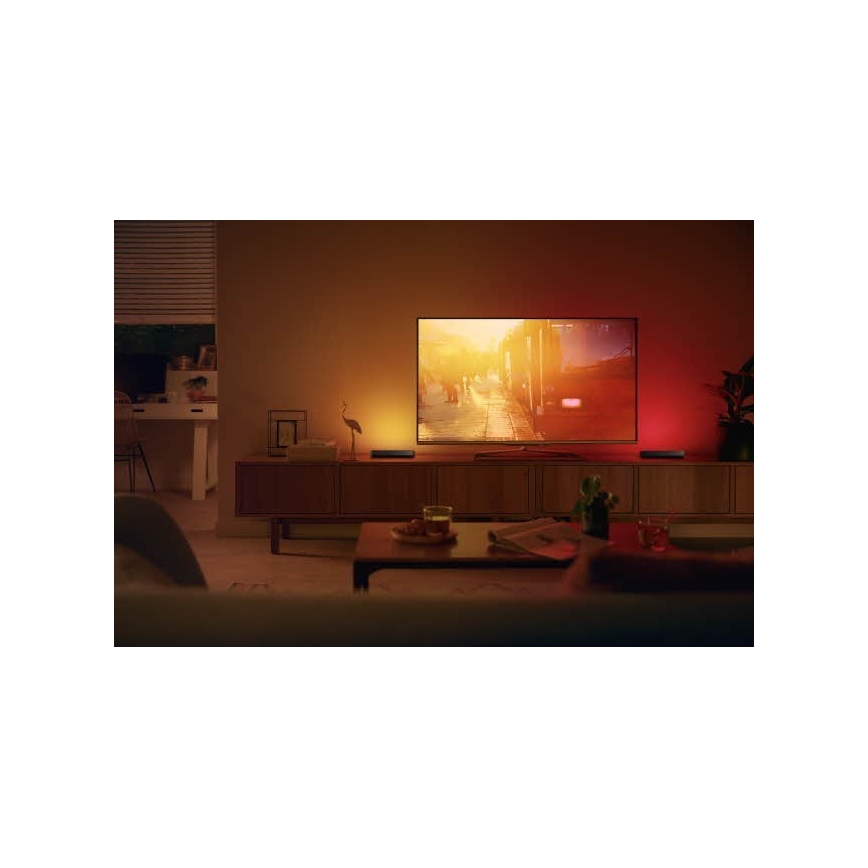 Philips - Удлинительный набор Светодиодная настольная RGB-лампа с регулированием яркости Hue PLAY LED/6W/230V черный