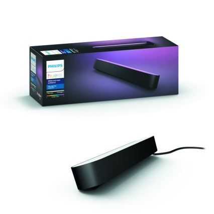 Philips - Удлинительный набор Светодиодная настольная RGB-лампа с регулированием яркости Hue PLAY LED/6W/230V черный
