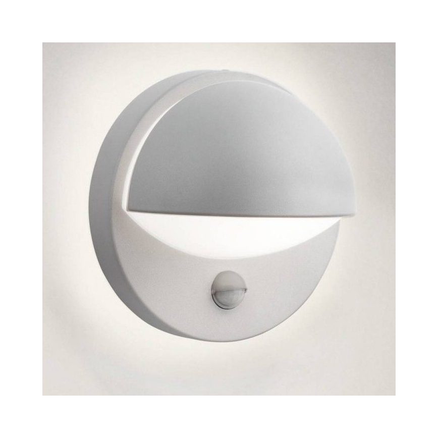 Philips - Уличный настенный светильник с датчиком 1xE27/12W/230V IP44