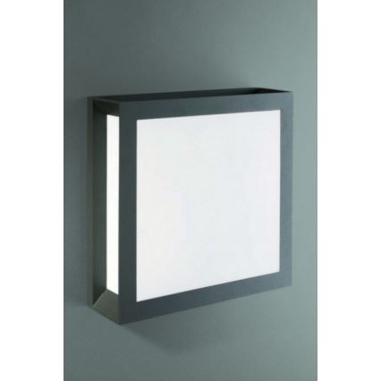 Philips - Уличный потолочный светильник SKIES 2xE27/14W/230V IP44 антрацит