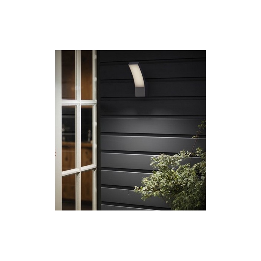 Philips - Уличный светодиодный настенный светильник LED/12W/230V 4000K IP44