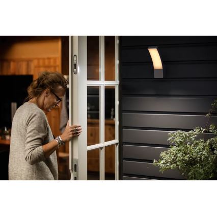 Philips - Уличный светодиодный настенный светильник SPLAY LED/3,8W/230V IP44