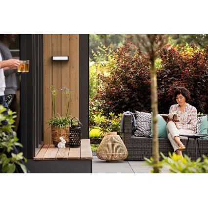 Philips - Уличный светодиодный настенный светильник STRATOSPHERE LED/3,8W/230V 4000K IP44