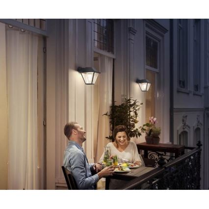 Philips - Уличный настенный светильник 1xE27/60W/230V IP44
