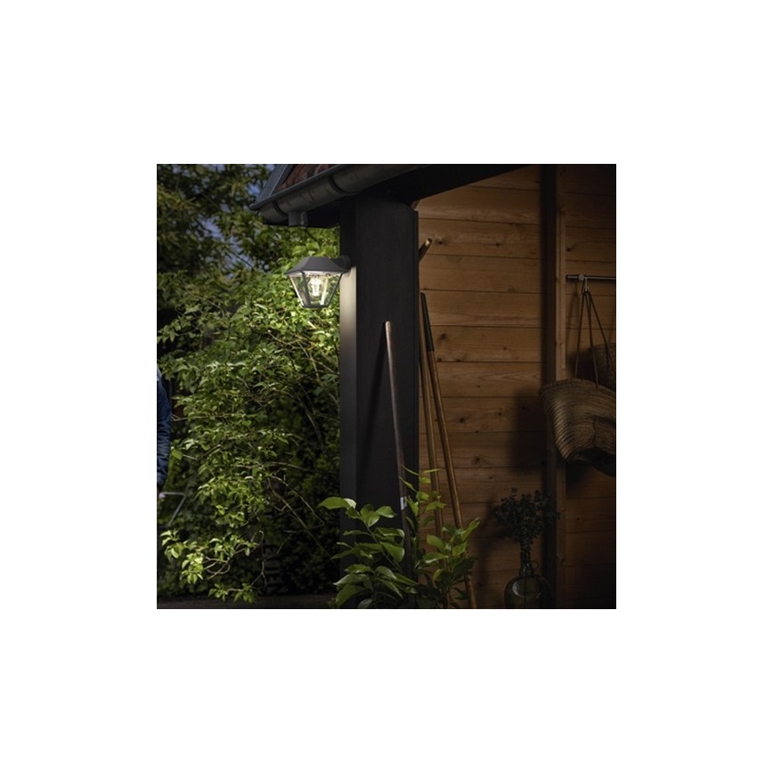 Philips - Уличный настенный светильник 1xE27/60W/230V IP44