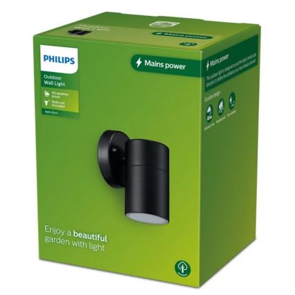 Philips - Уличный настенный светильник KYLIS 1xGU10/25W/230V IP44