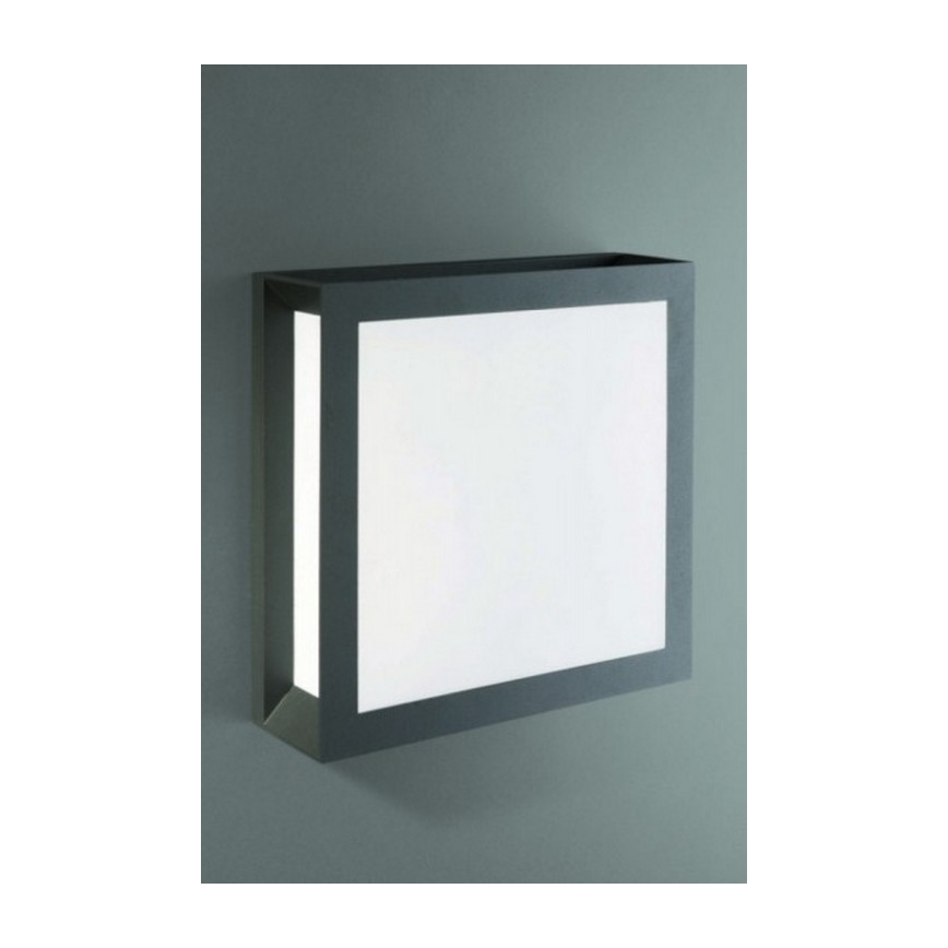 Philips - Уличный потолочный светильник SKIES 2xE27/14W/230V IP44 антрацит