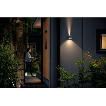 Philips - Уличный светодиодный настенный светильник ALIX LED/4,3W/230V 2700K IP44