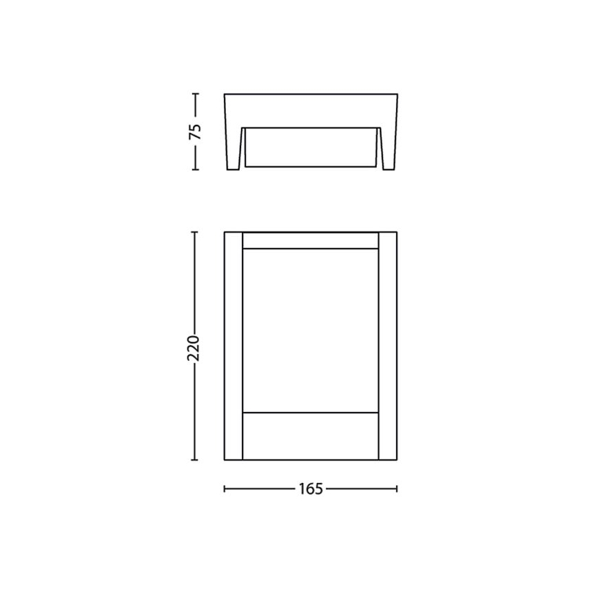 Philips - Уличный светодиодный настенный светильник LED/3,8W/230V 3000K IP44