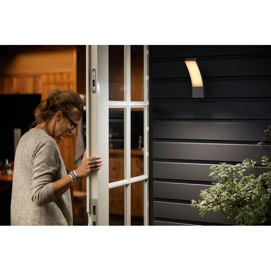 Philips - Уличный светодиодный настенный светильник SPLAY LED/3,8W/230V IP44
